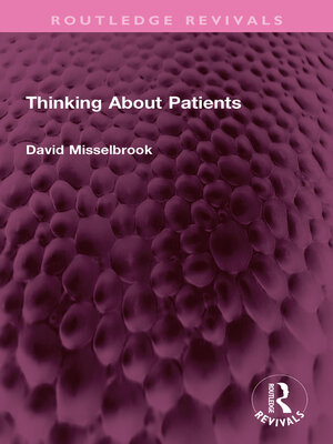 cover image of Thinking About Patients